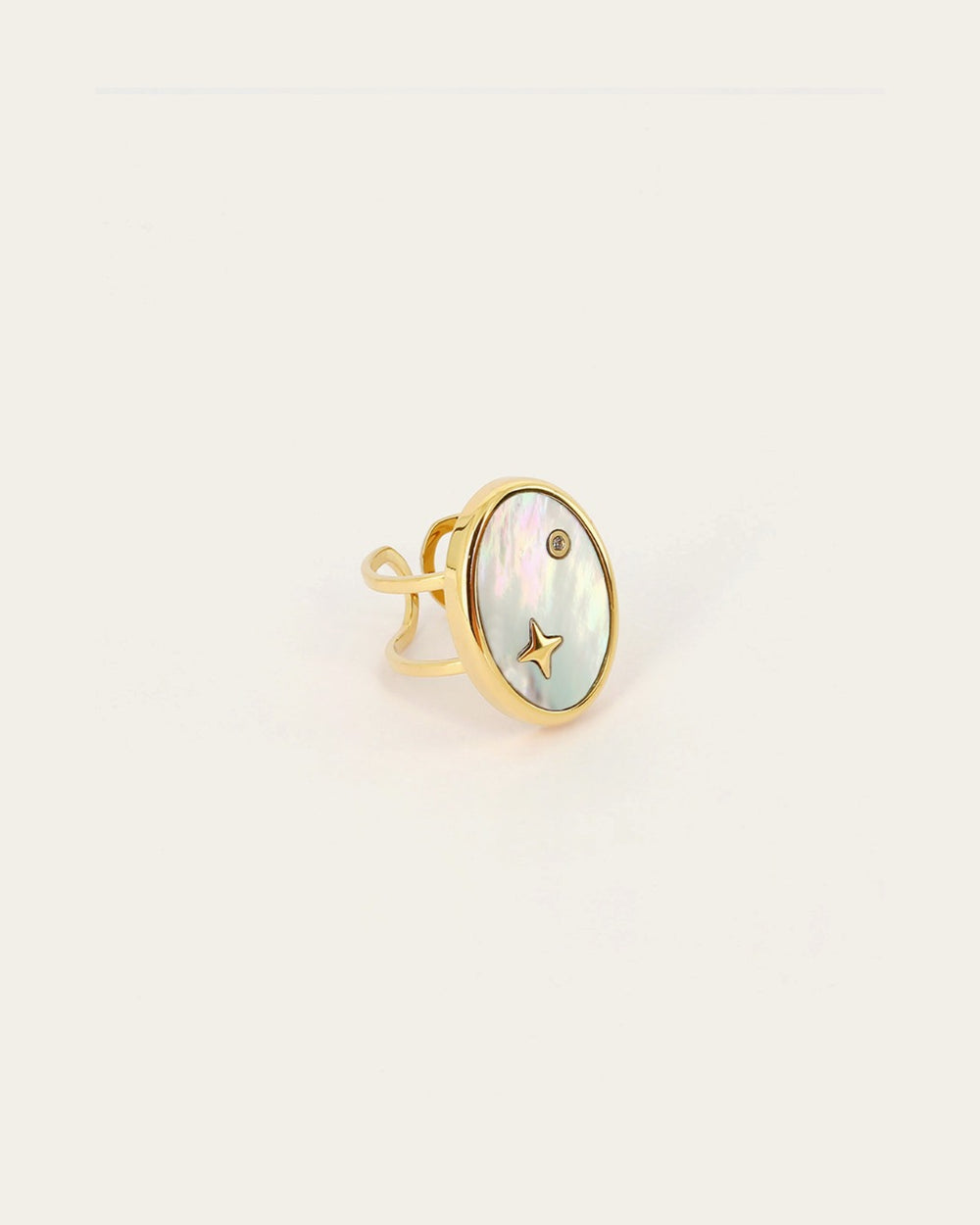 Starry Night Ring (Gold-plated steel)