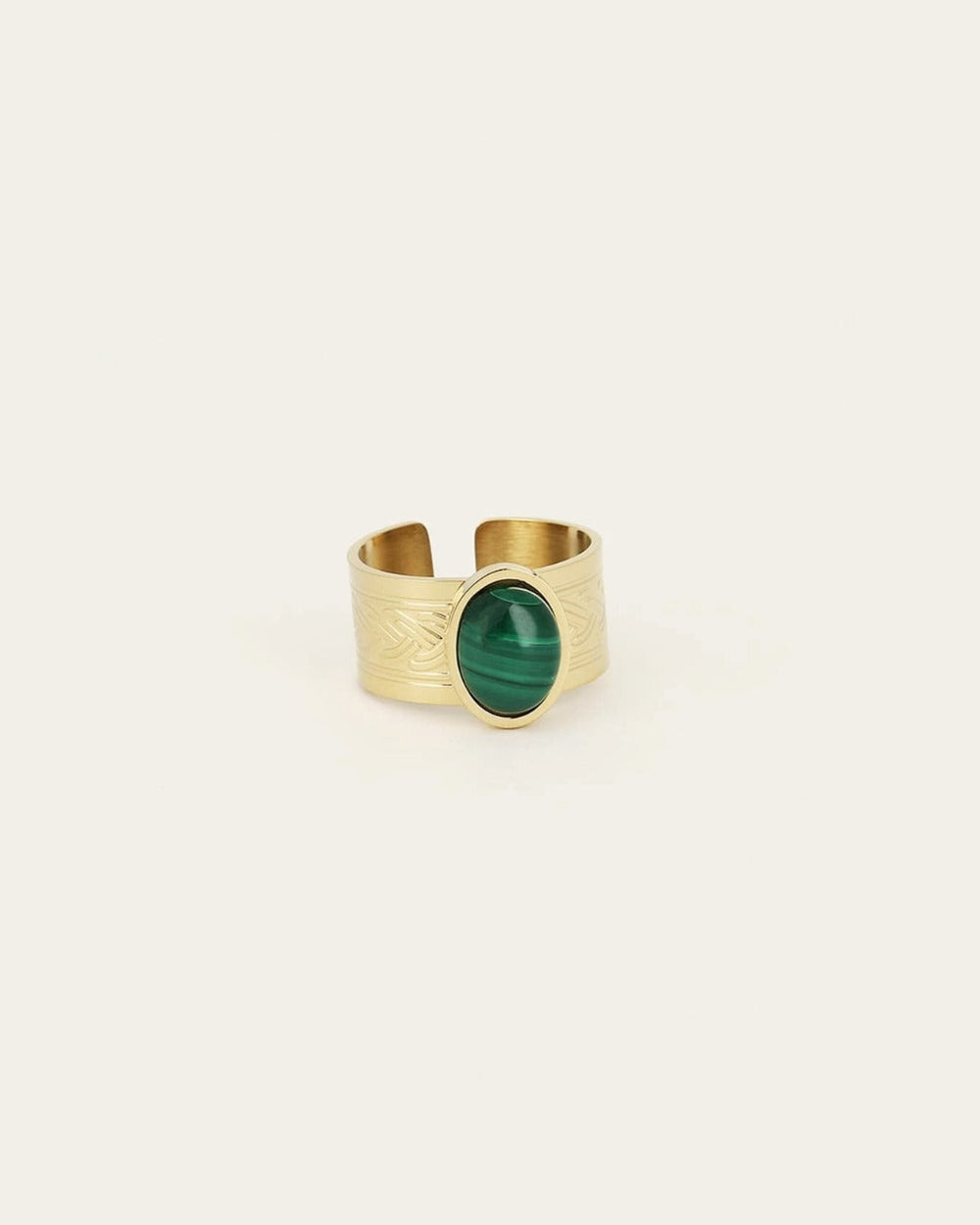 Tulum Ring (Gold-plated steel)