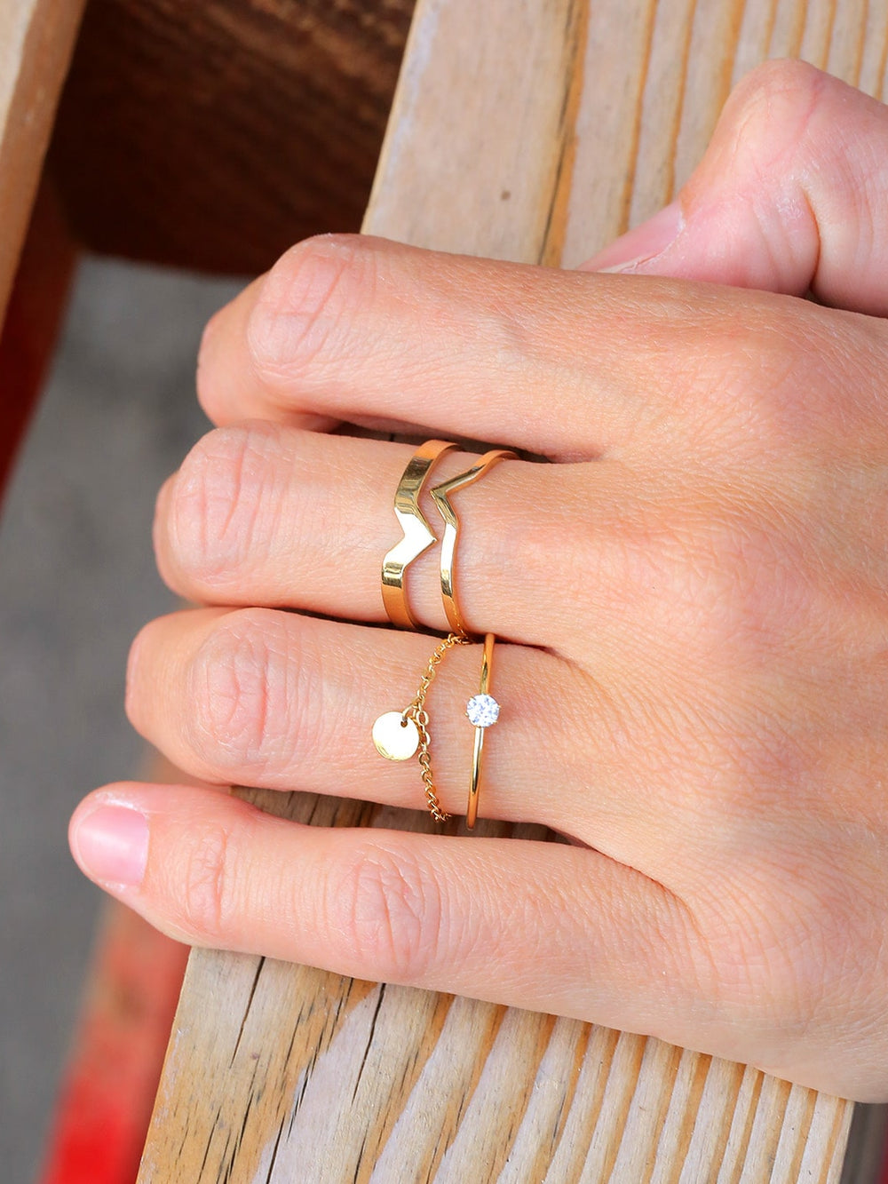 Bague Wave
