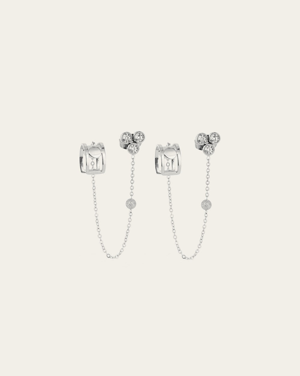 Boucles d'oreilles Bellucci (Acier)