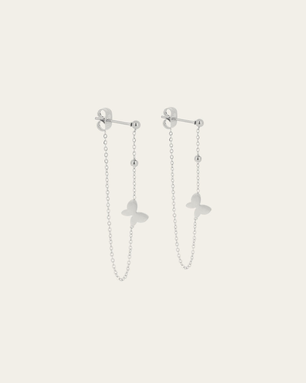 Butterfly Earrings (Steel)