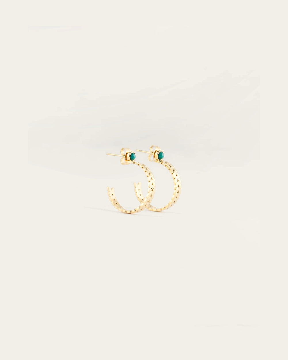 Boucles d'oreilles Buzios (Acier doré)