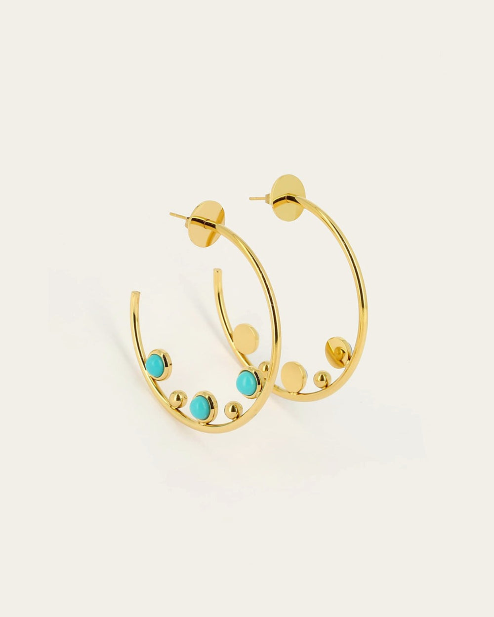 Everdeen Earrings (Gold-plated steel)