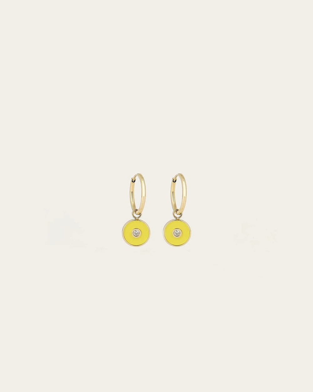 Boucles d'oreilles Liz (Acier doré)