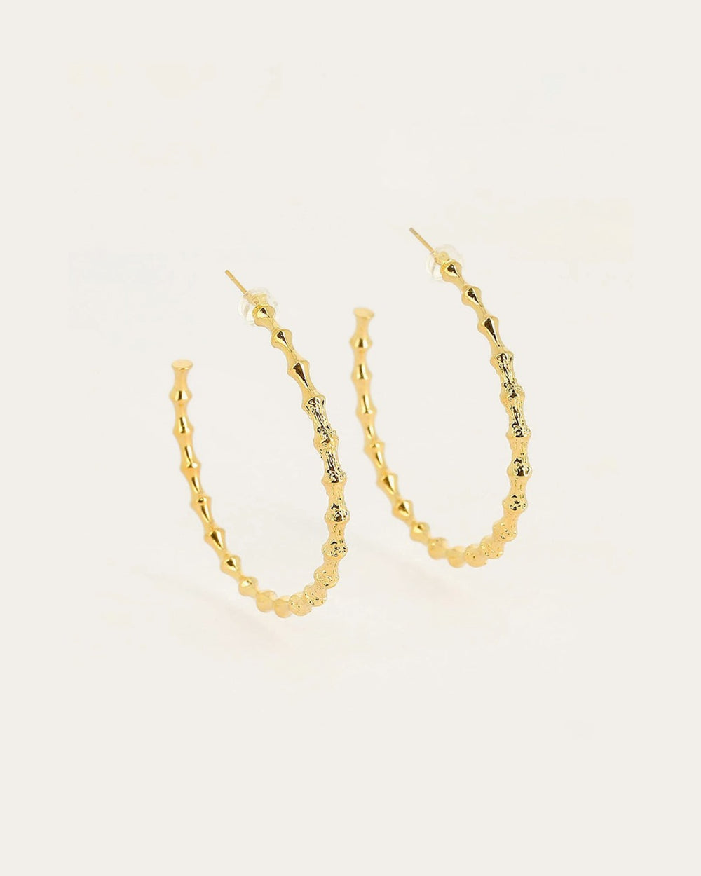 Boucles d’oreilles Paki (Acier doré)