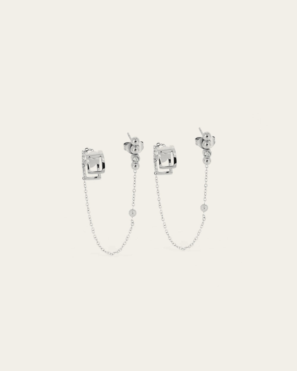 Piombo Earrings (Steel)