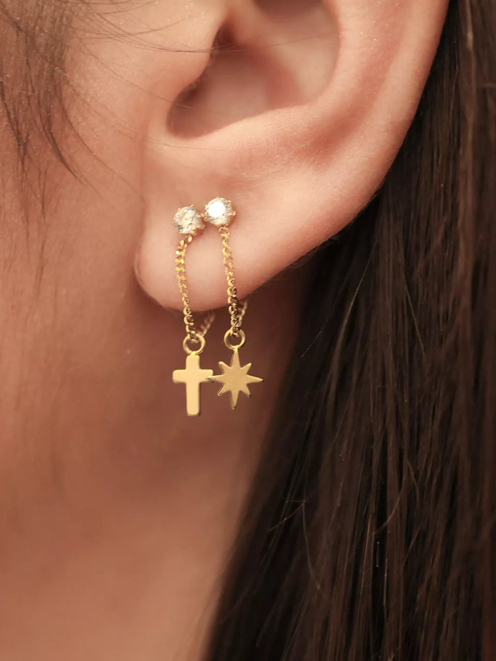 Boucles d'oreilles Romane