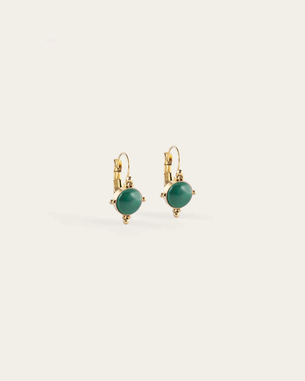 Boucles d'oreilles Salomé (Acier doré)