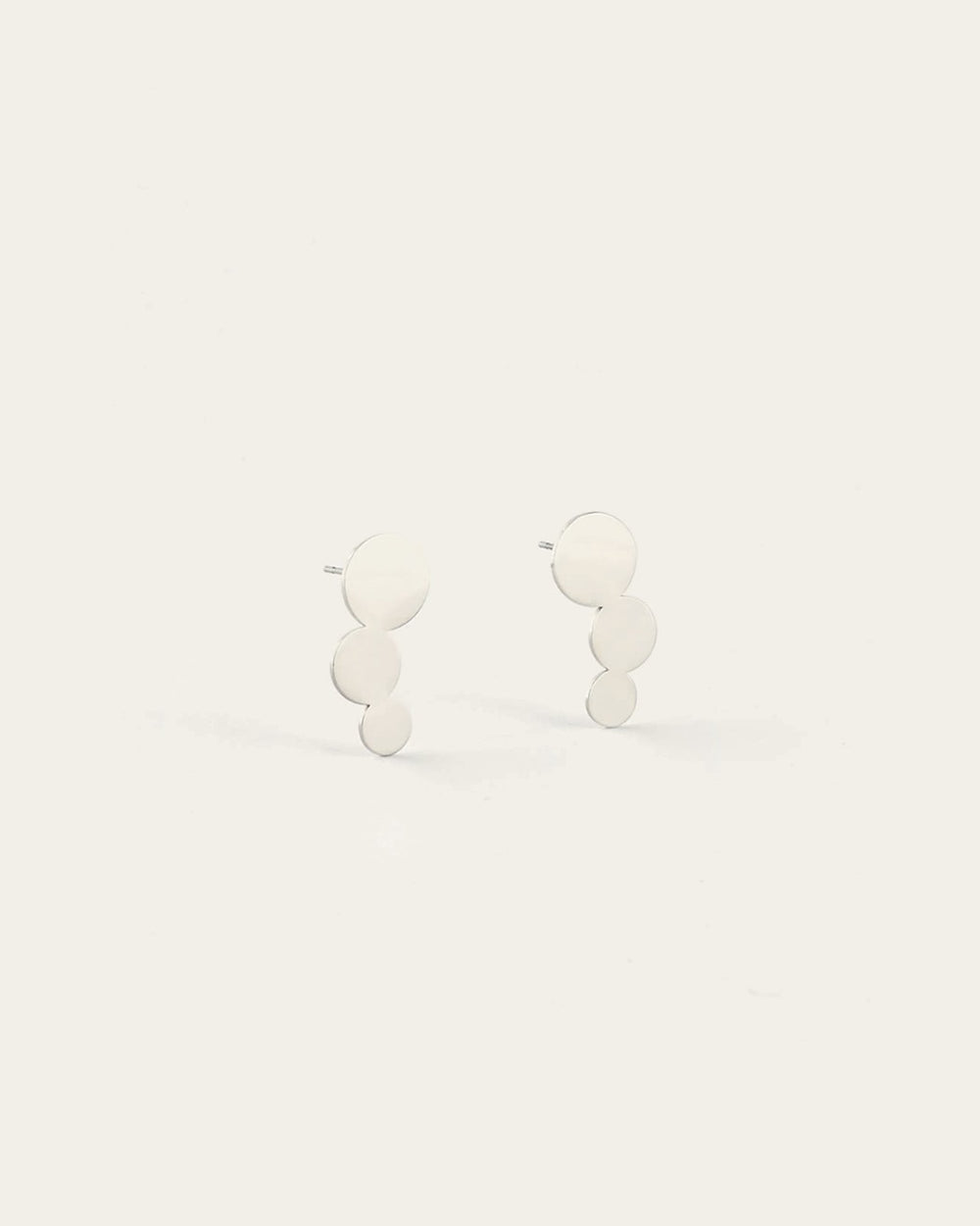 Scoop Earrings (Steel)