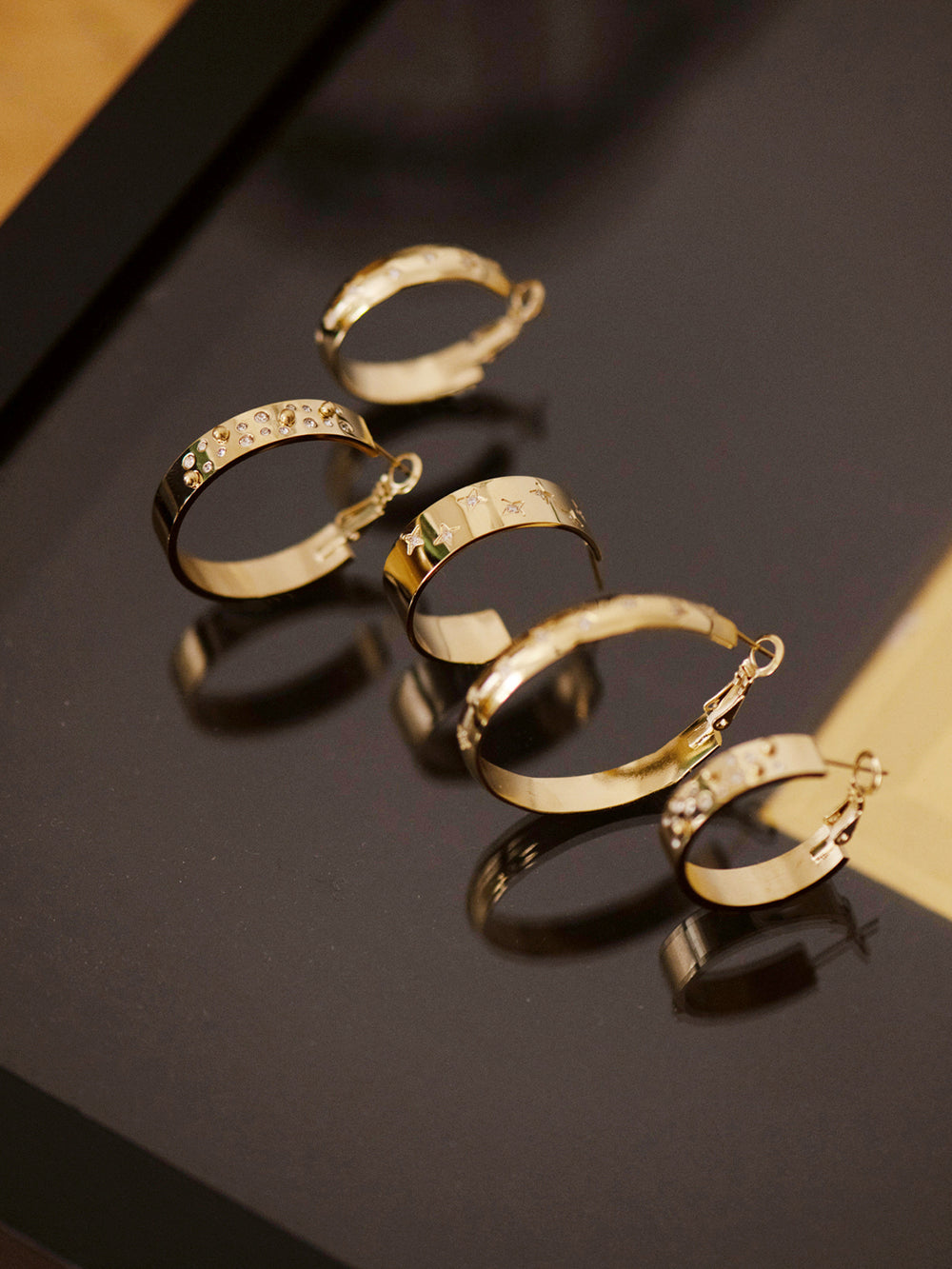 Boucles d'oreilles Solaris