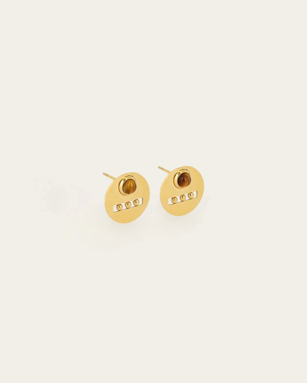 Thebes Earrings (Gold-plated steel)