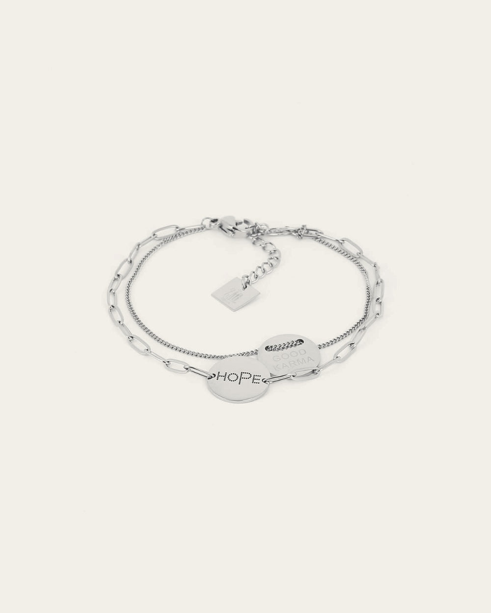Charm Hope Bracelet (Steel)