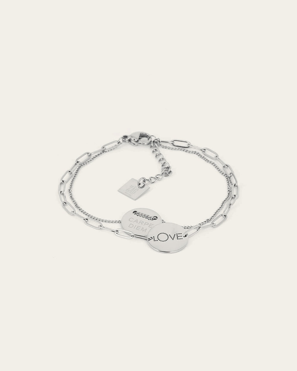 Charm Love Bracelet (Steel)