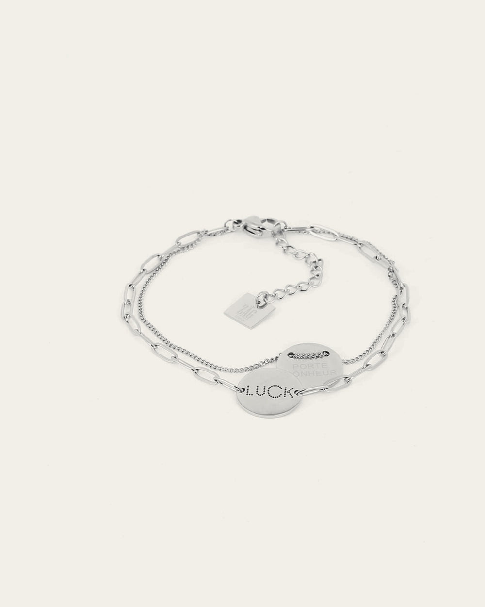 Charm Luck Bracelet (Steel)