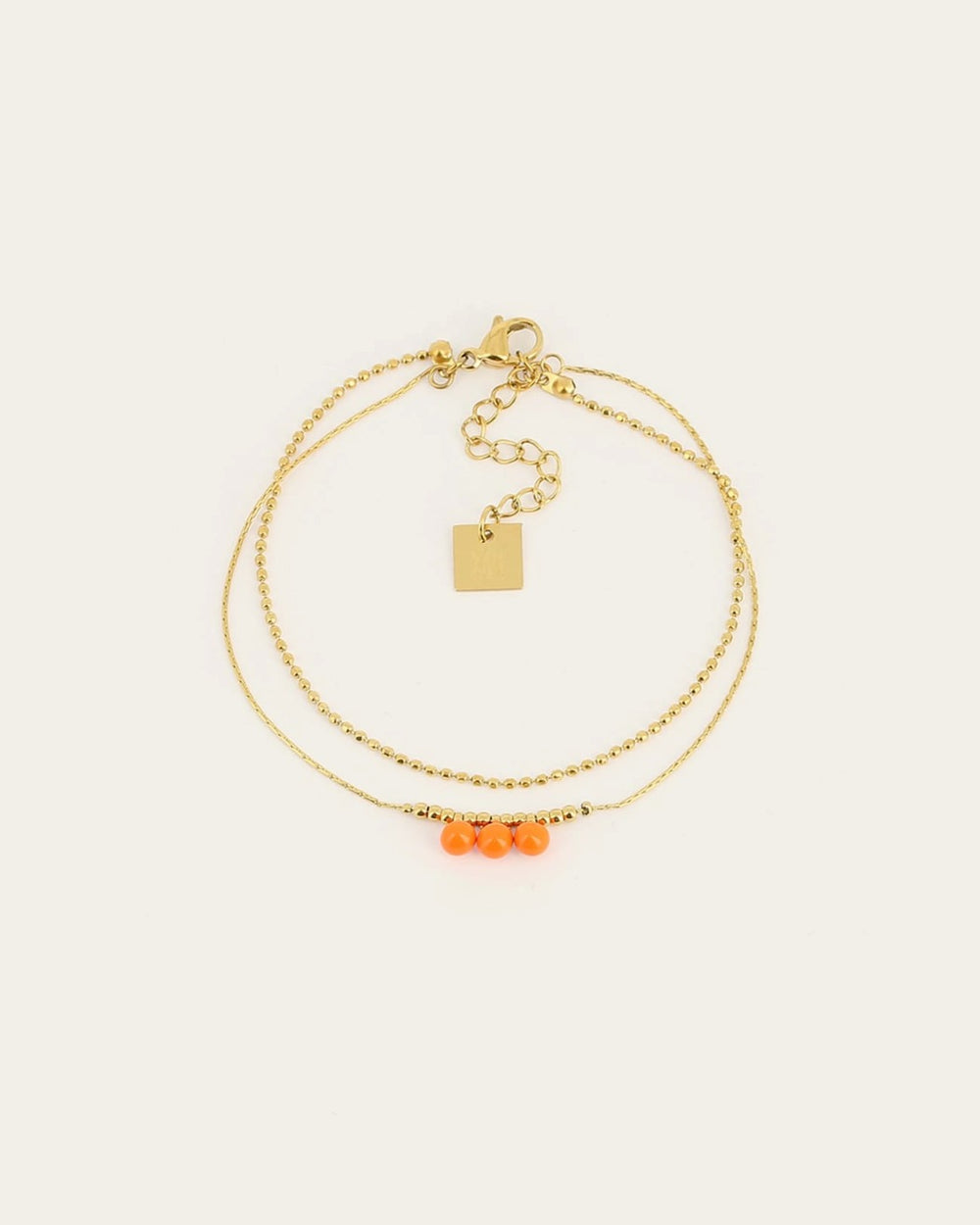 Bracelet Ikiyo (Acier doré)