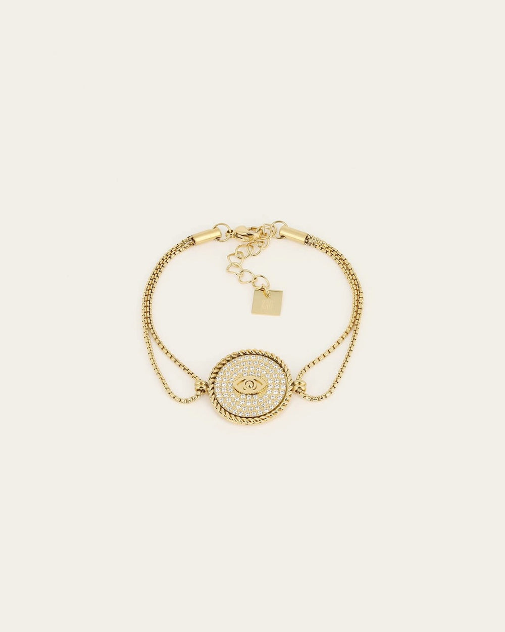 Prism Bracelet (Gold-plated steel)