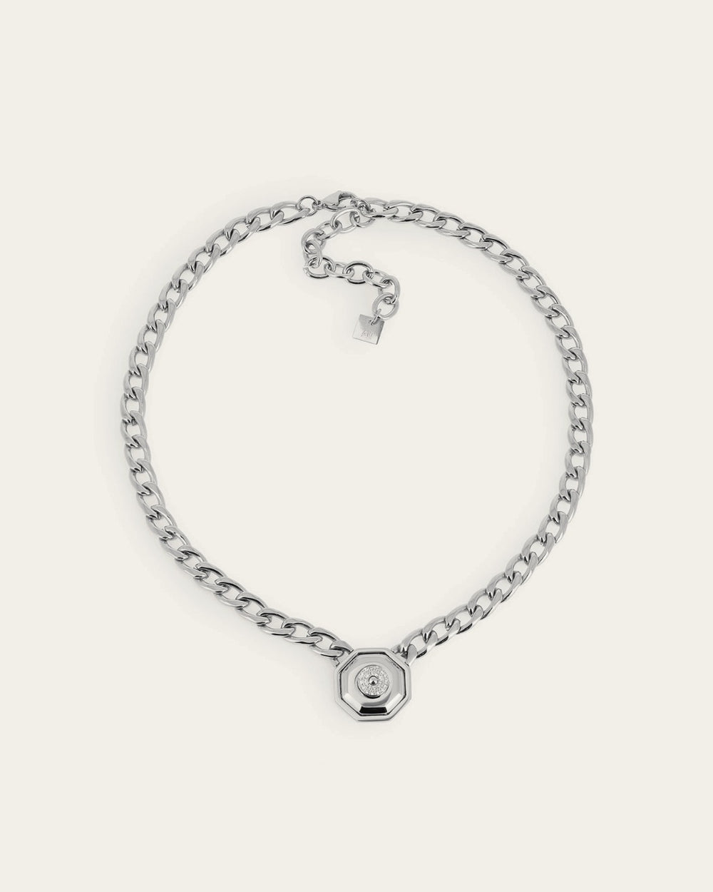 Leïla Necklace (Steel)