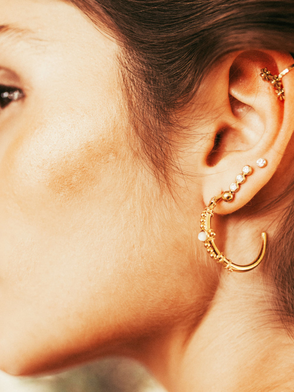 Earcuff Camélia
