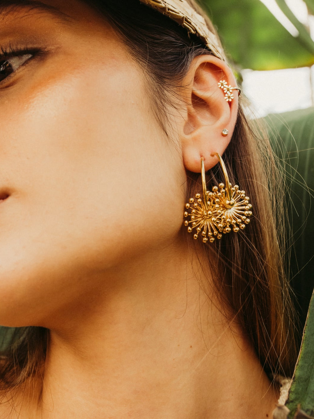 Earcuff Camélia