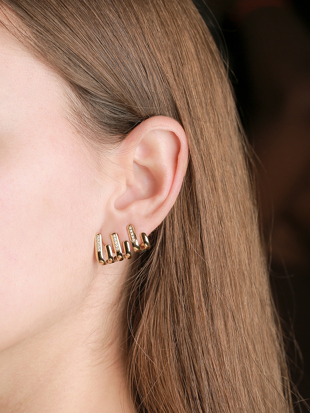 Boucles d'oreilles Stevia 