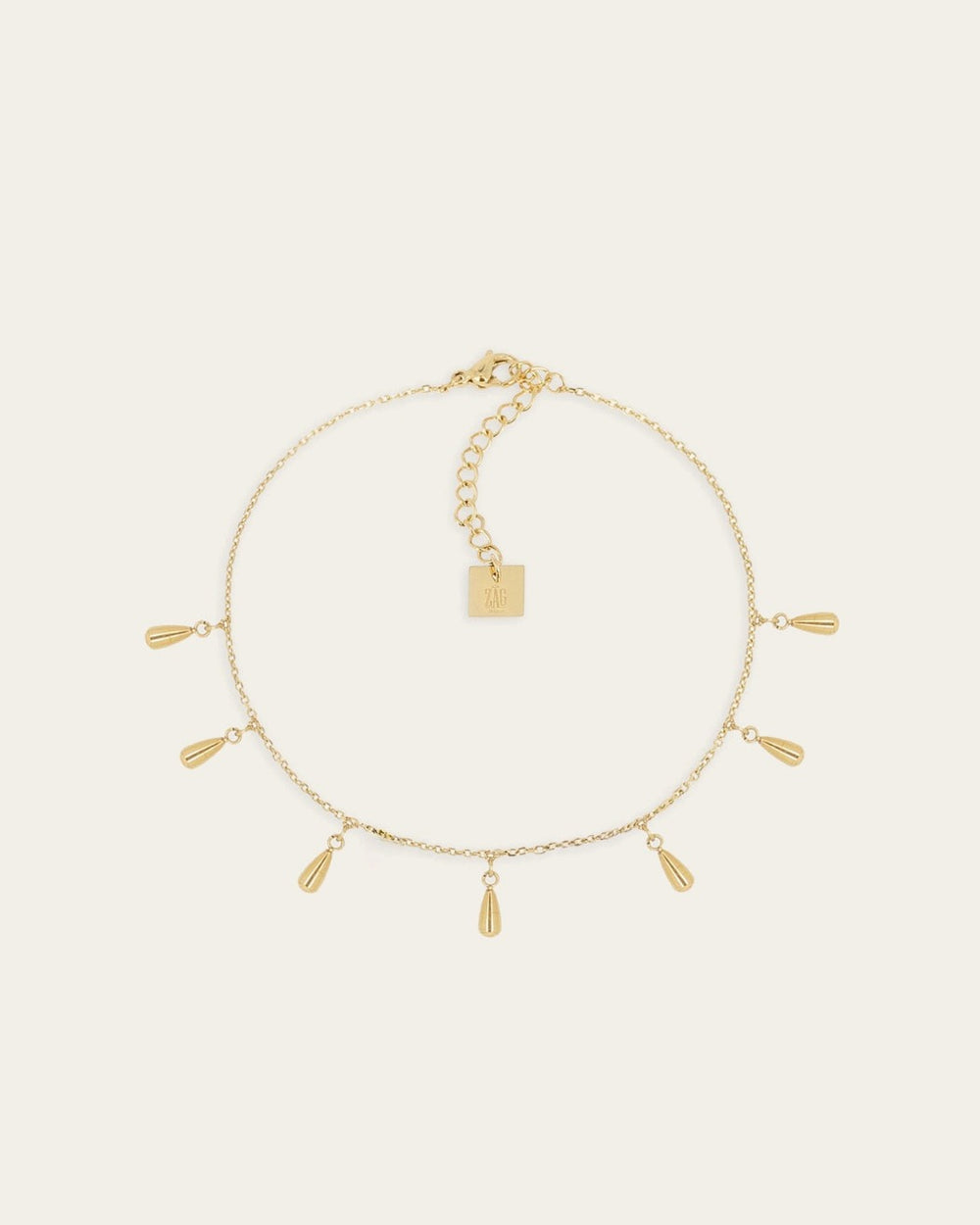 Aradeo Anklets (Gold-plated steel)