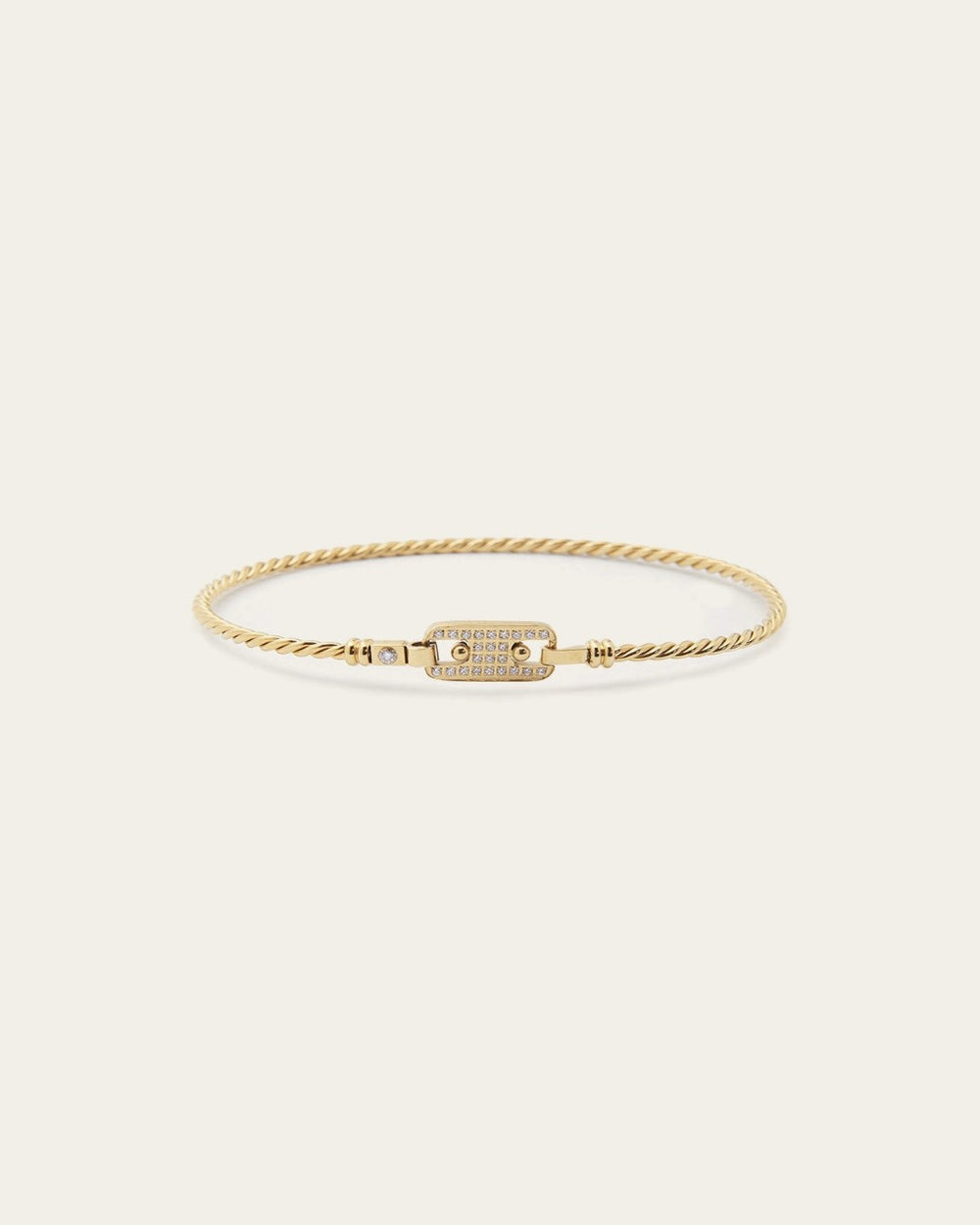 Bracelet Jonc Adria (Gold-plated steel)