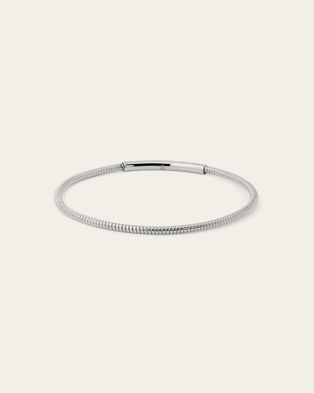 Marion Bangle Bracelet (Steel)