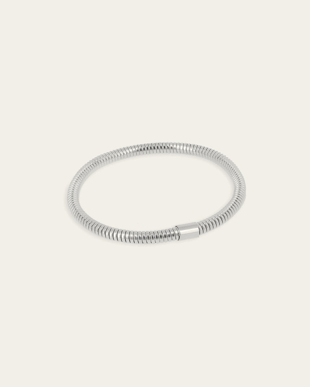 Nadège Bangle Bracelet (Steel)