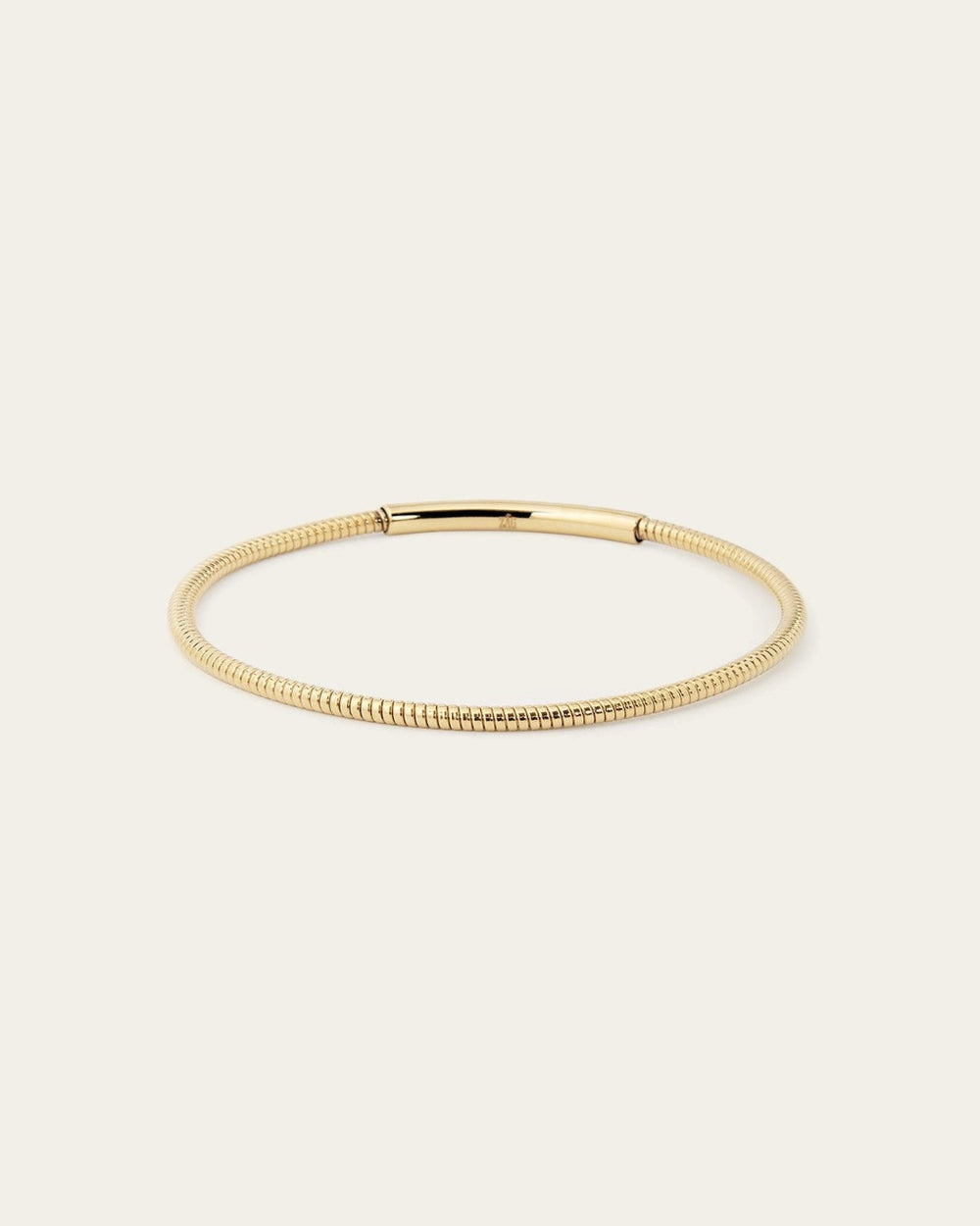 Marion Bangle Bracelet (Gold plated steel)