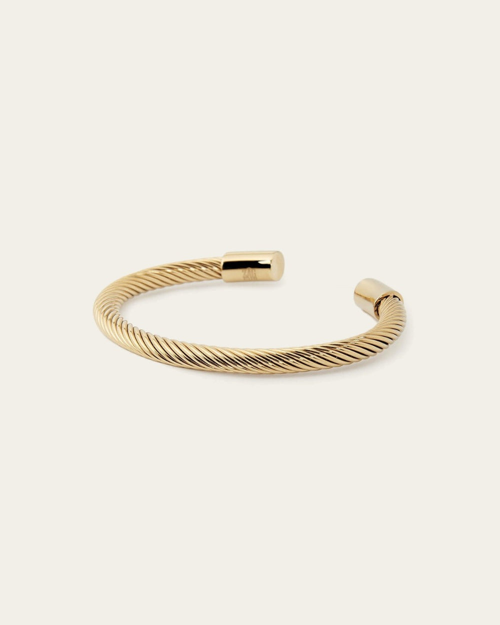 Maëlle Bangle Bracelet (Gold plated steel)