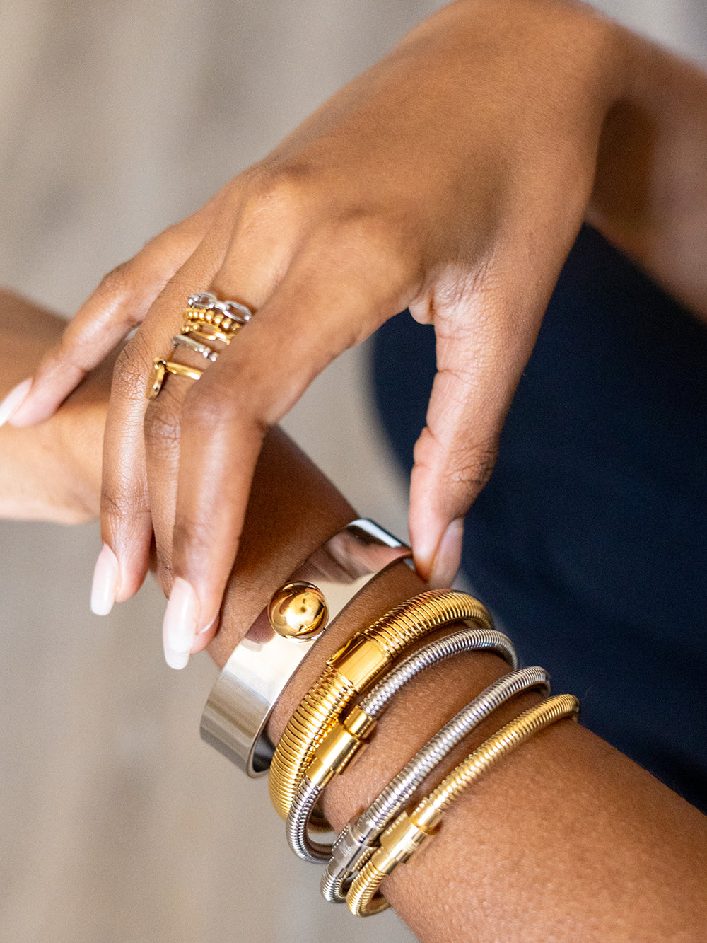 Elena Wedding band bracelet 