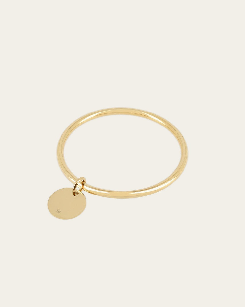 Lacey Bangle (Gold-plated Steel)