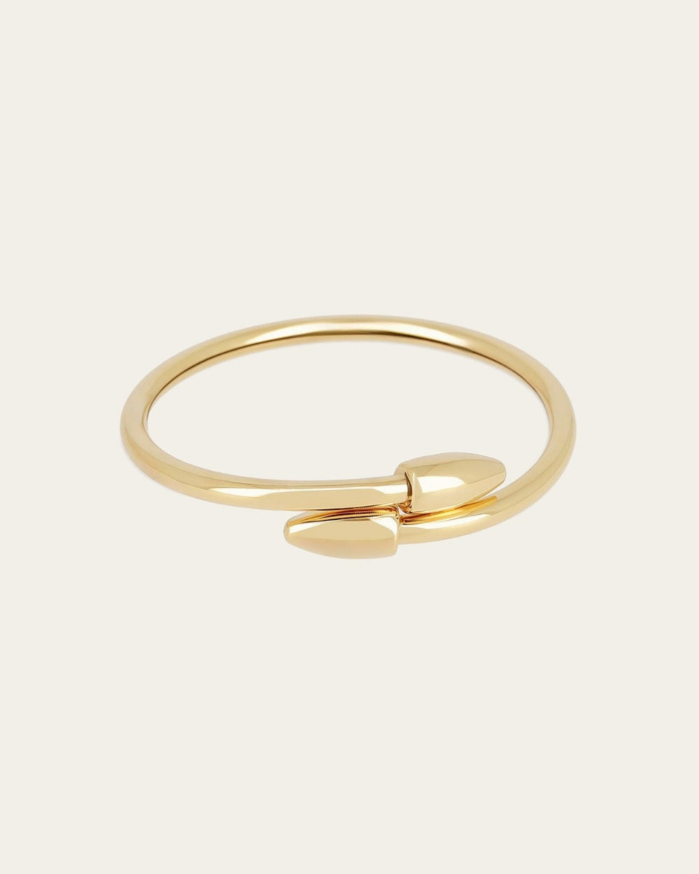 Venaco Bangle (Gold-plated steel)