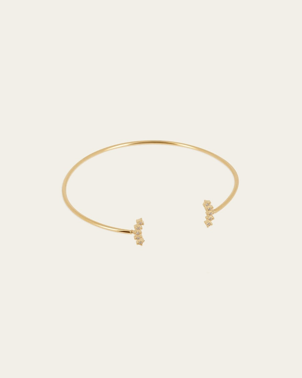 Begur Bangle (Gold-Plated Steel)