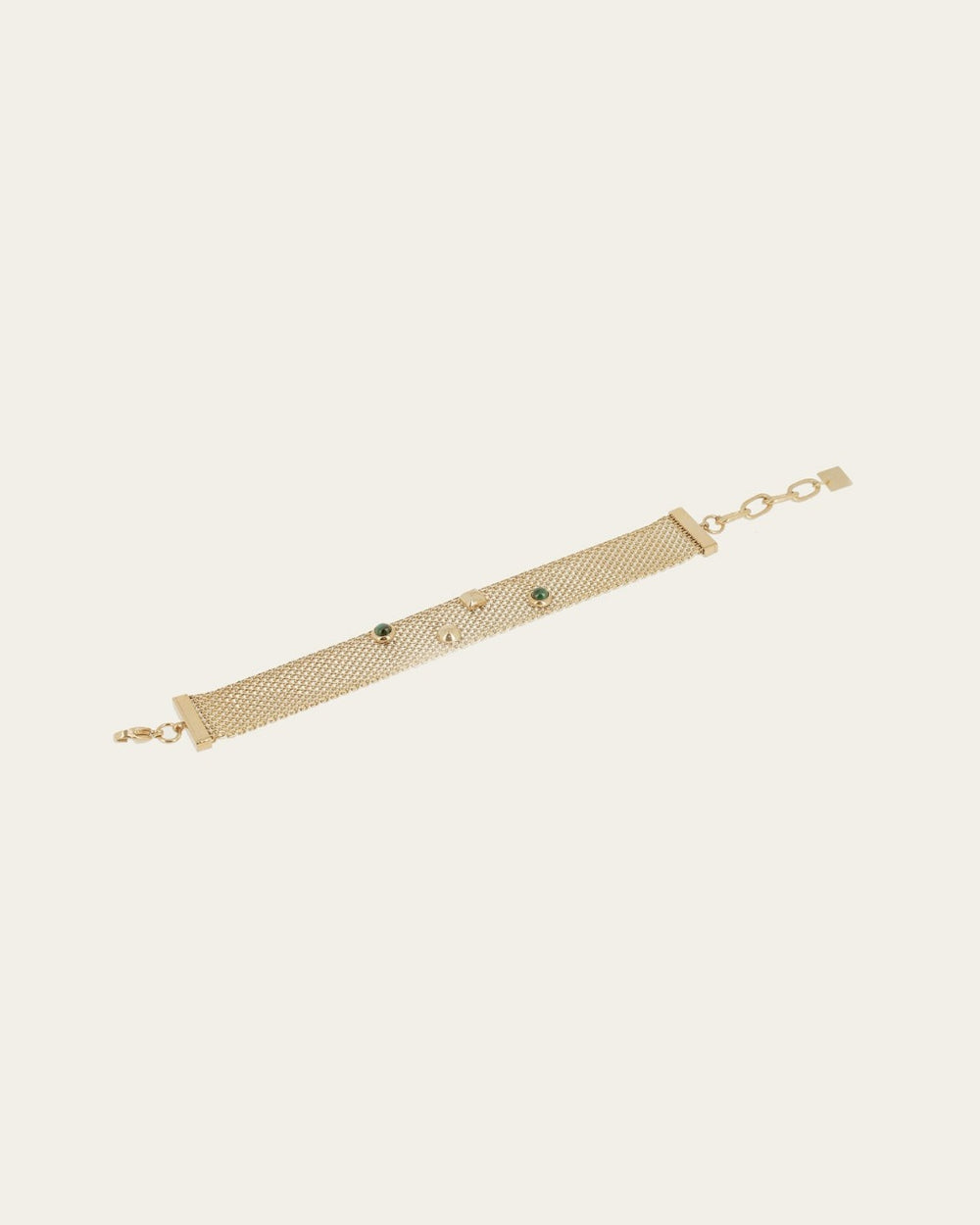 Bracelet Wells (Acier doré)