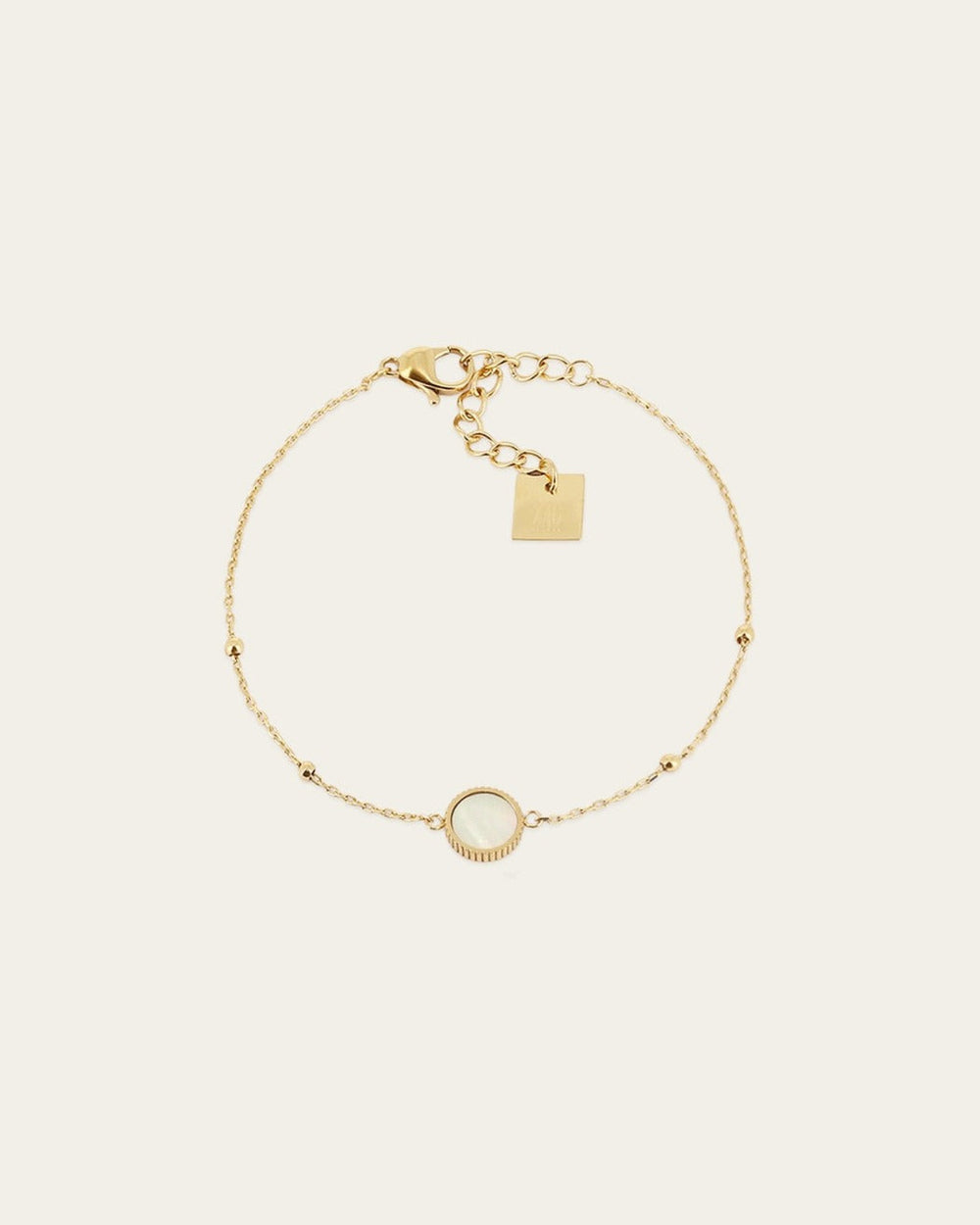 Bracelet Bulle (Acier doré)