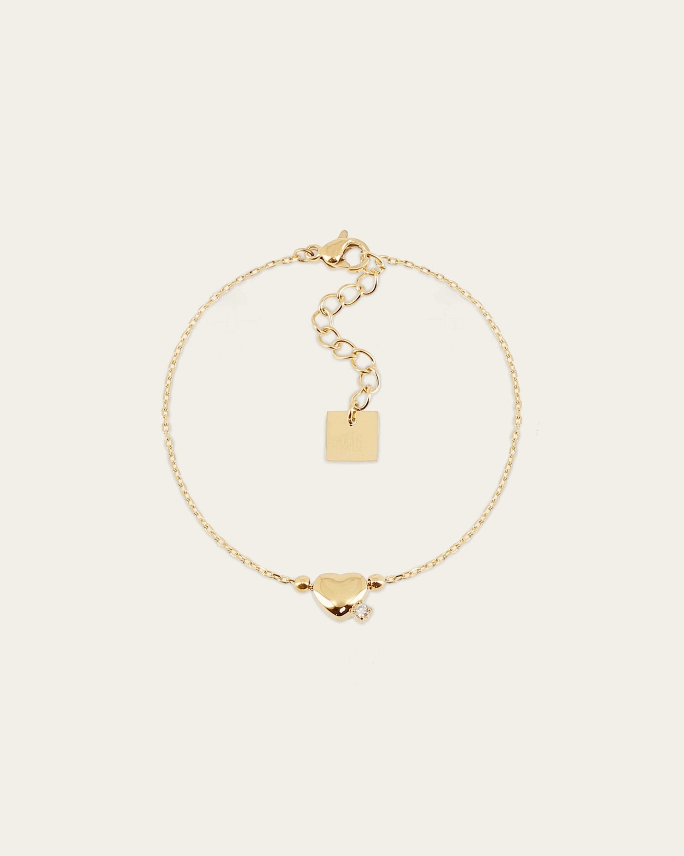 Bracelet Azur (Acier doré)
