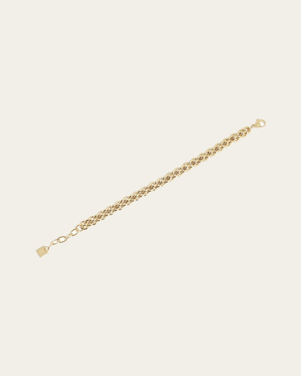Galou bracelet (Gold-plated steel)