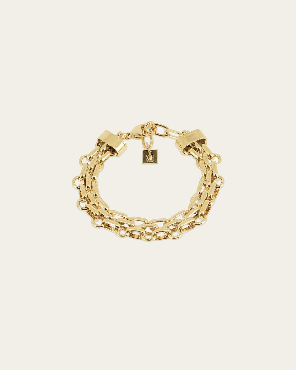Thésée Bracelet (Gold-plated Steel)