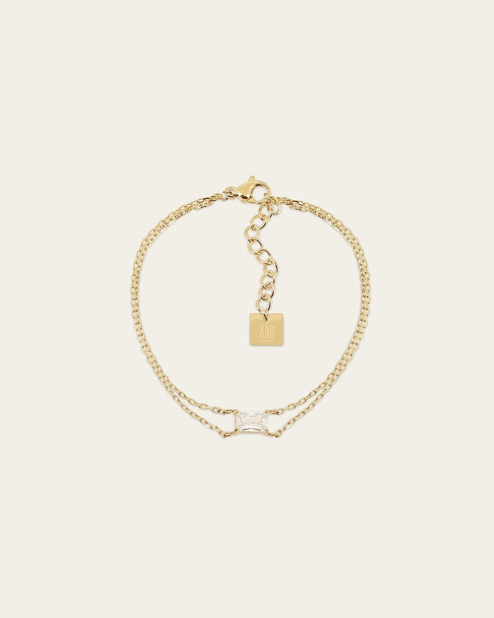 Bracelet Ariane (Acier doré)