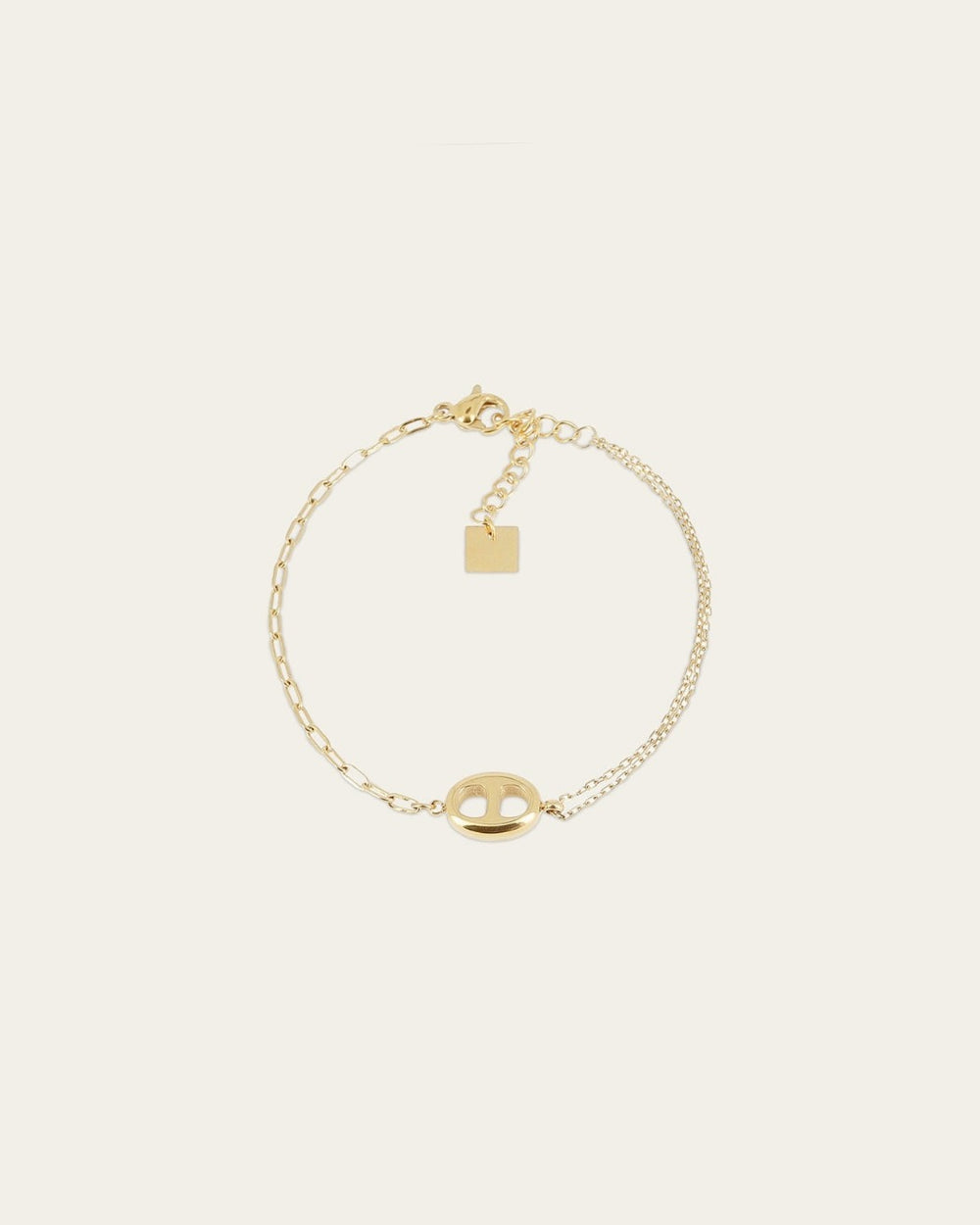 Flint Bracelet (Gold-plated Steel)