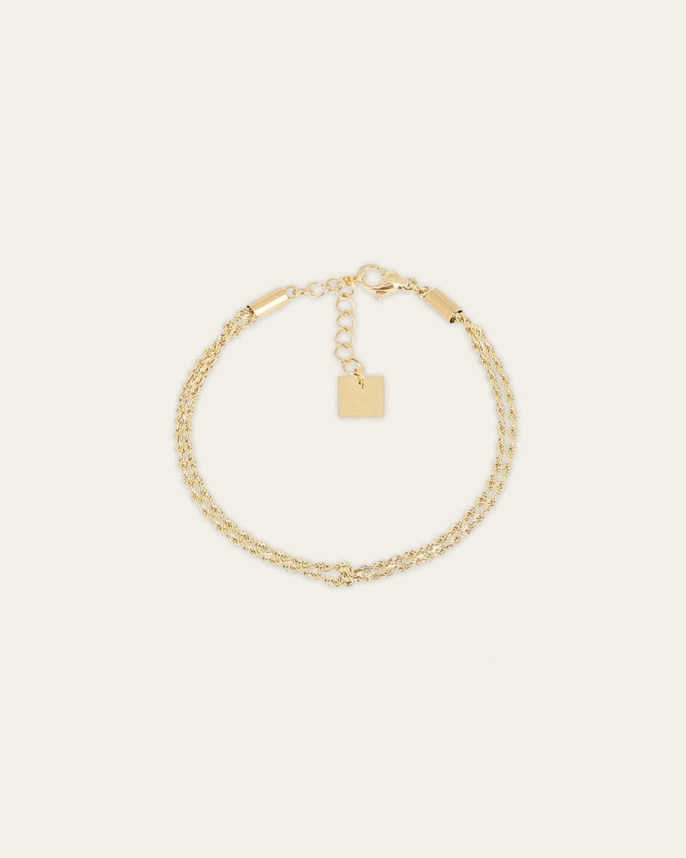 Bracelet Zeta (Acier doré)
