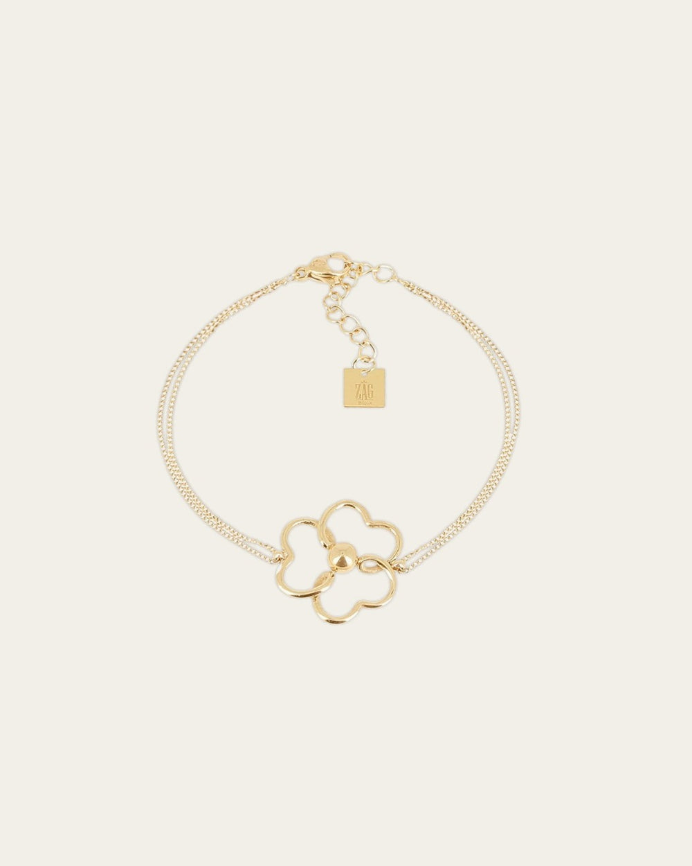 Bracelet Albino (Acier doré)