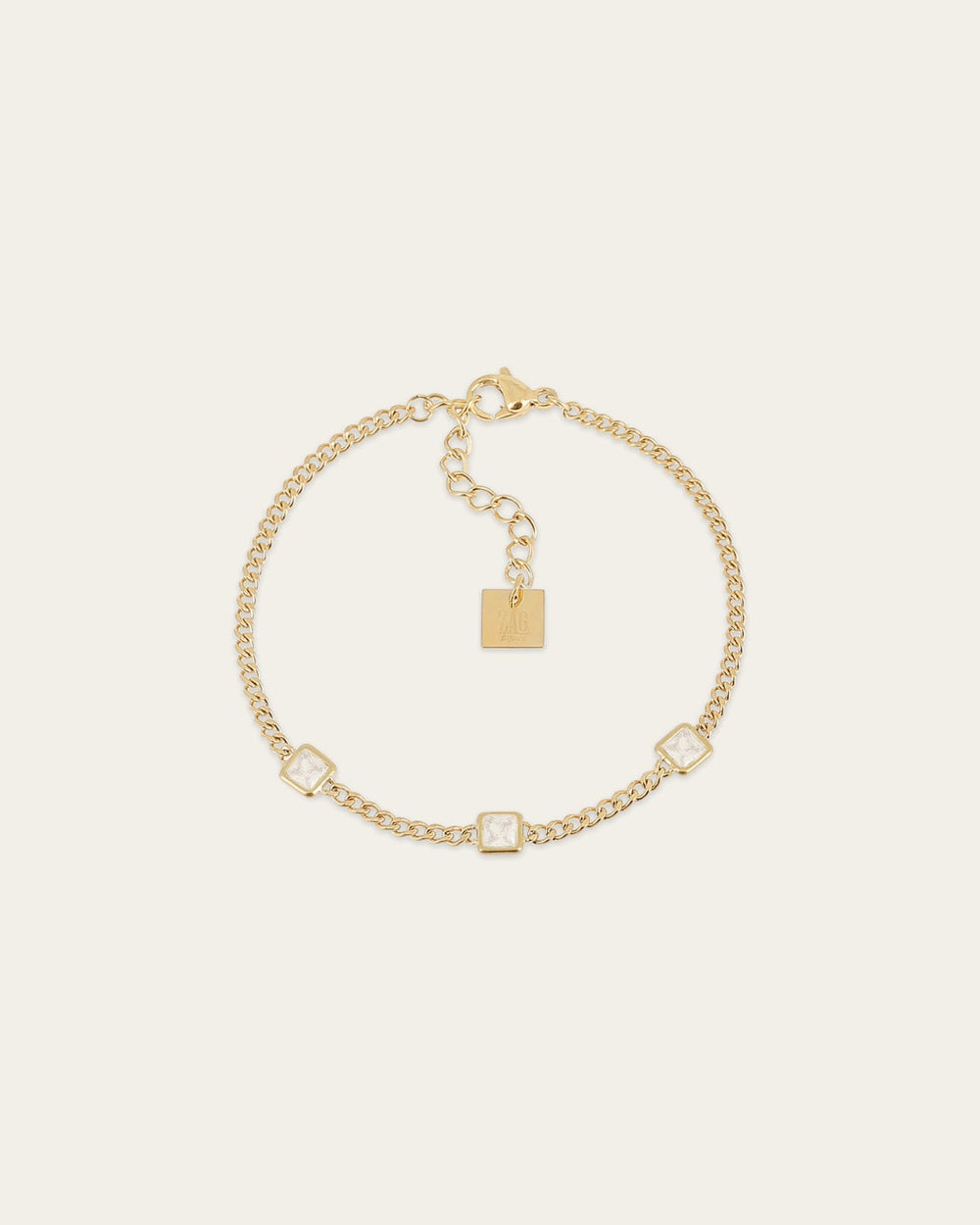 Bracelet Armel (Gold-plated steel)