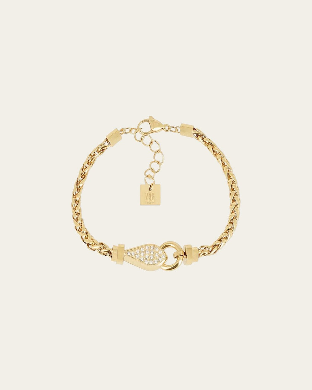 Snake Bracelet (Gold-plated steel)
