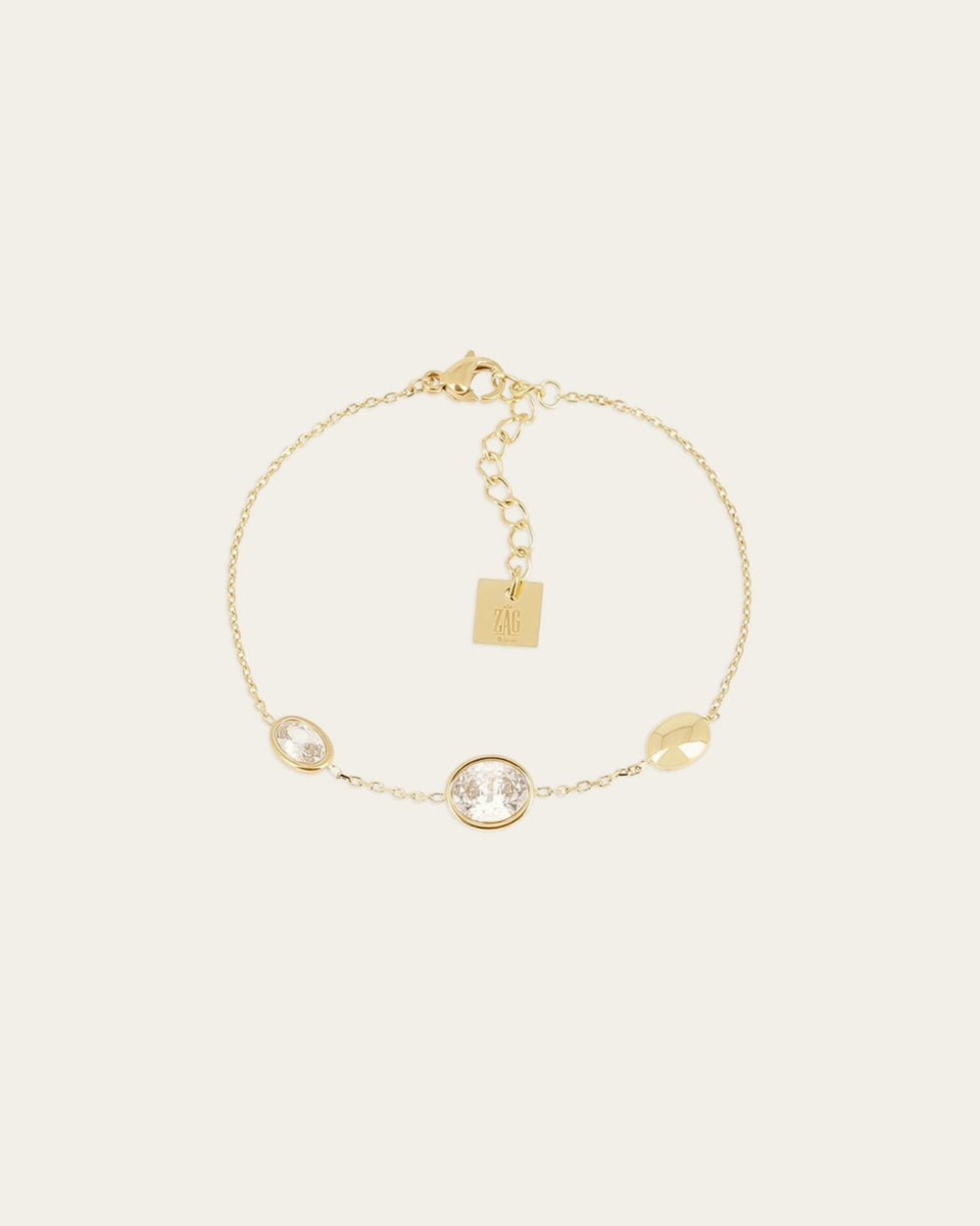 Bracelet Solyne (Acier doré)