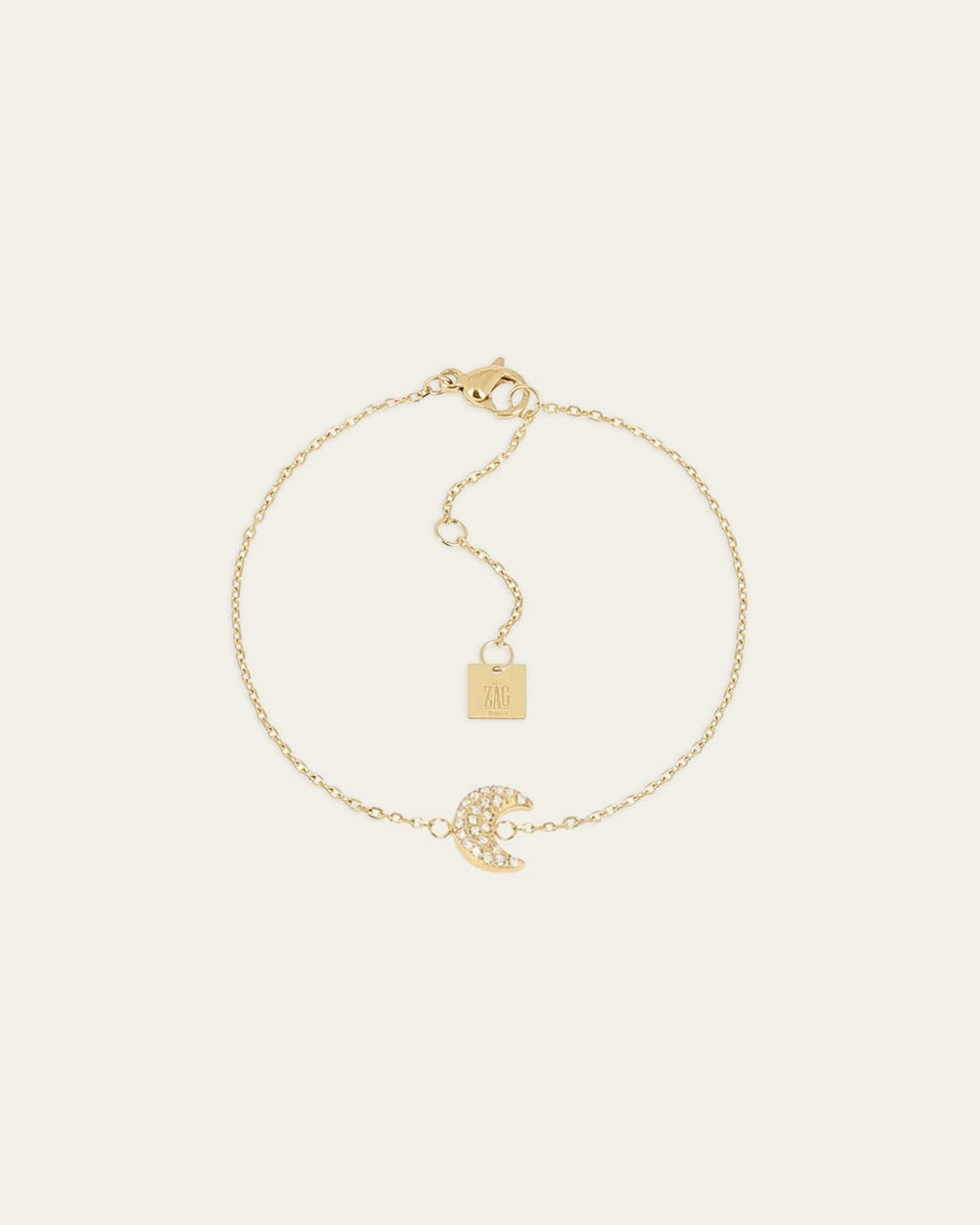 Bracelet Noélie (Acier doré)