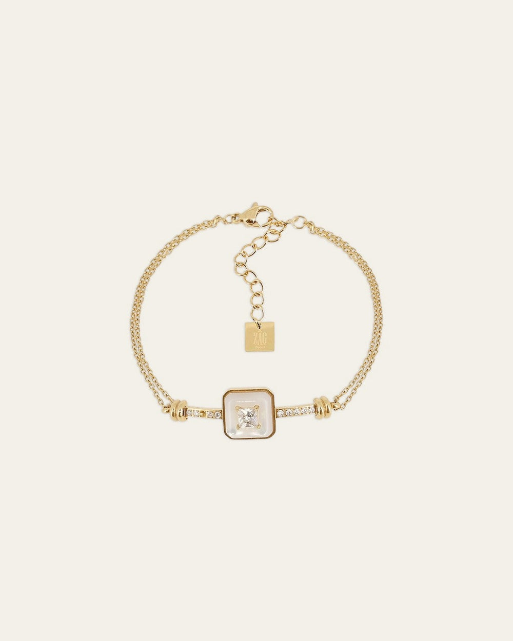 Bracelet Codex (Acier doré)