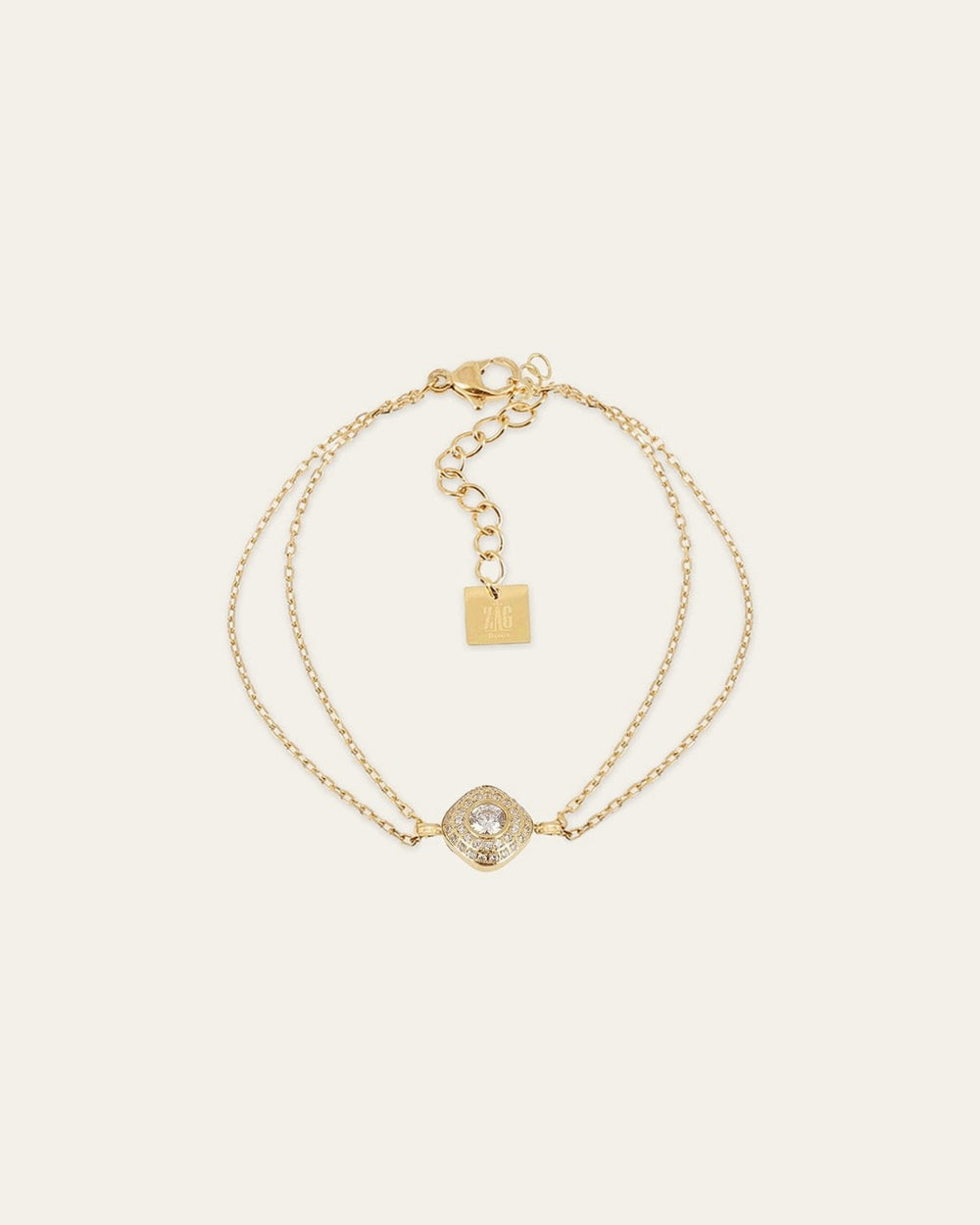Bracelet Ermi (Acier doré)