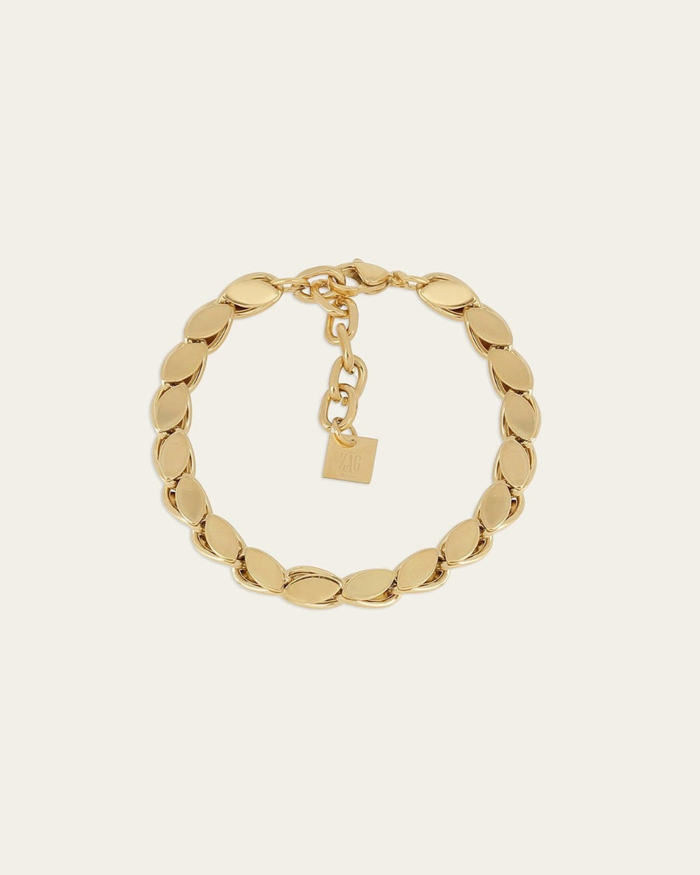 Bracelet Pétale (Acier doré)